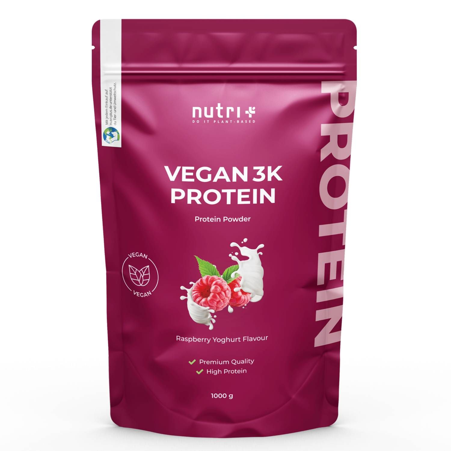 nutri+ Poudre de protéines végétales 3k