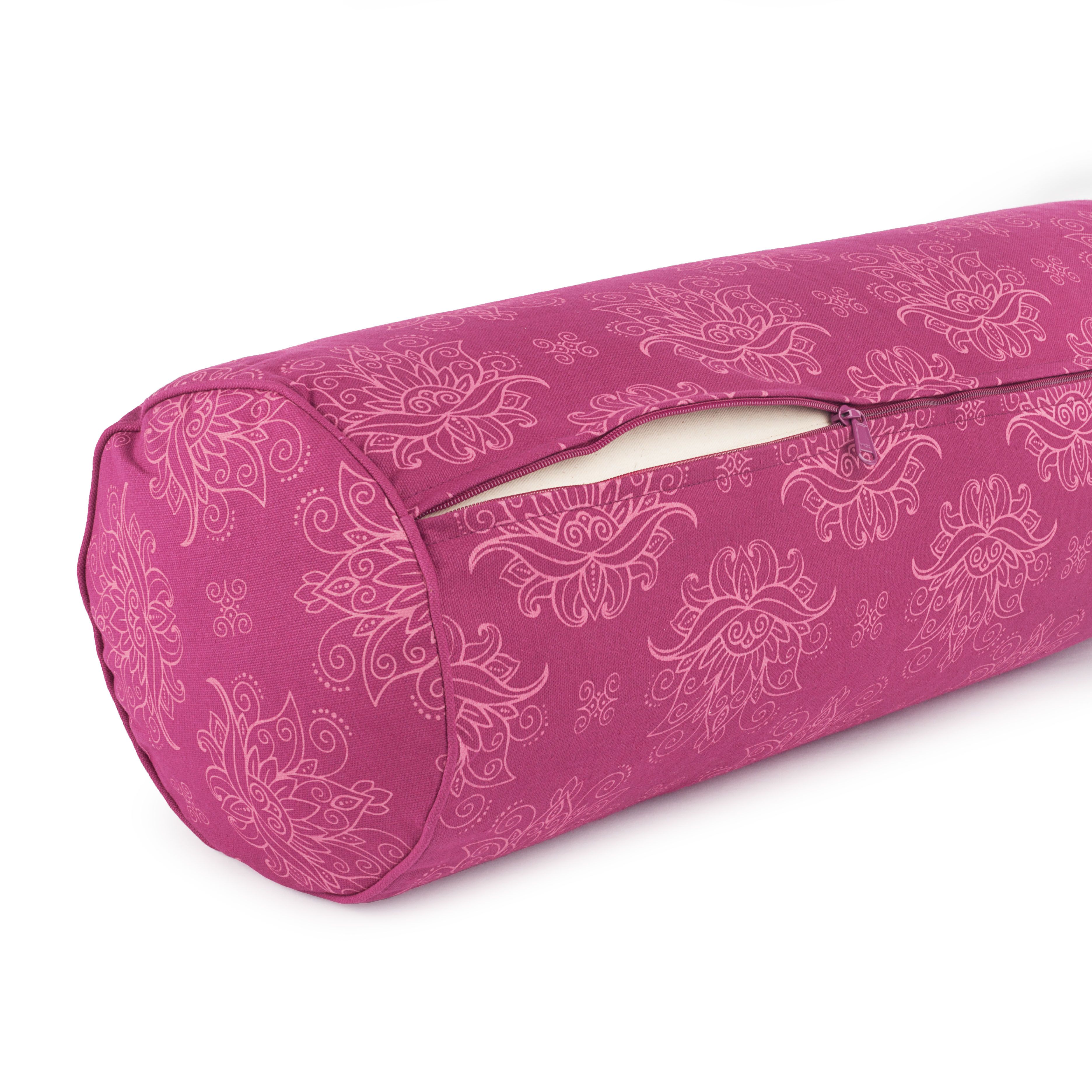 bodhi Collection Maharaja : Traversin de yoga (rond), "Lotus"
