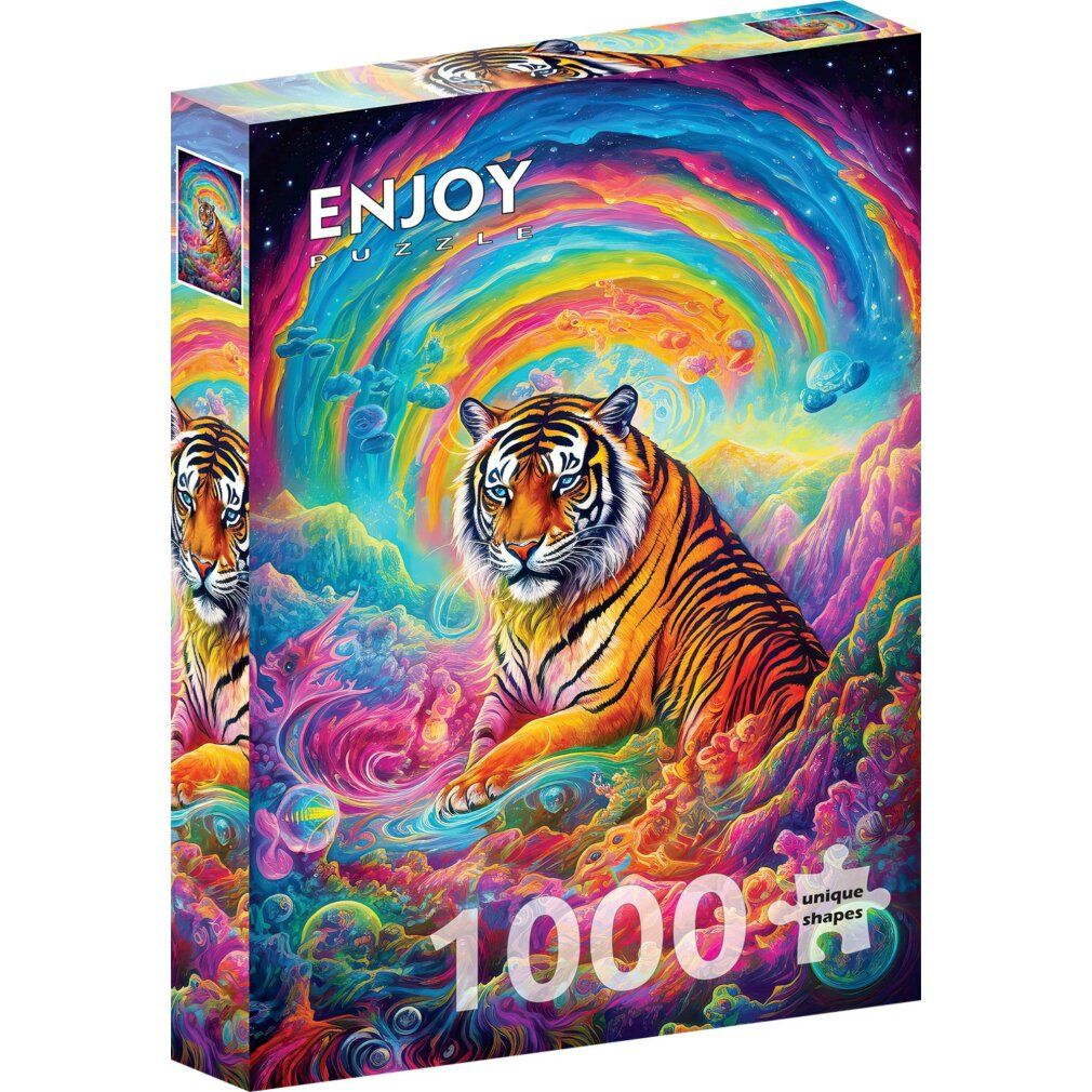 enjoy Puzzle là où règnent les tigres 1000 pièces
