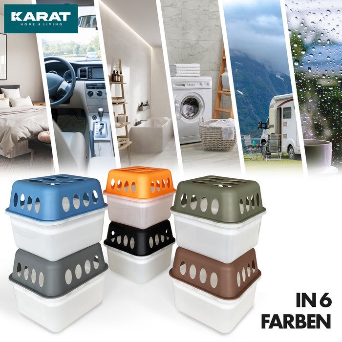 KARAT Déshumidificateur Hava - Déshumidificateur à granulés Marron