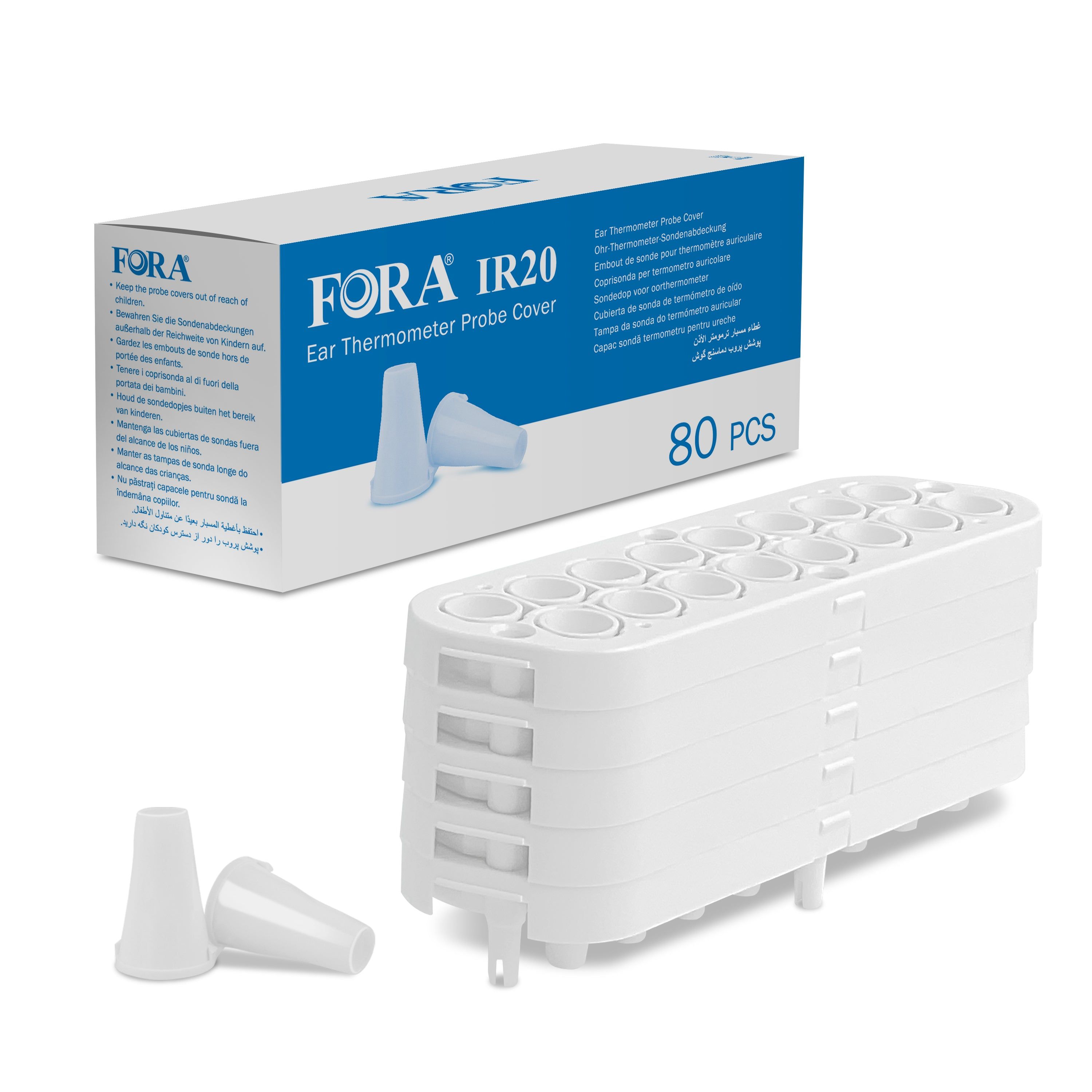 FORA IR20 Probe Covers - beschermkapjes voor oorthermometer