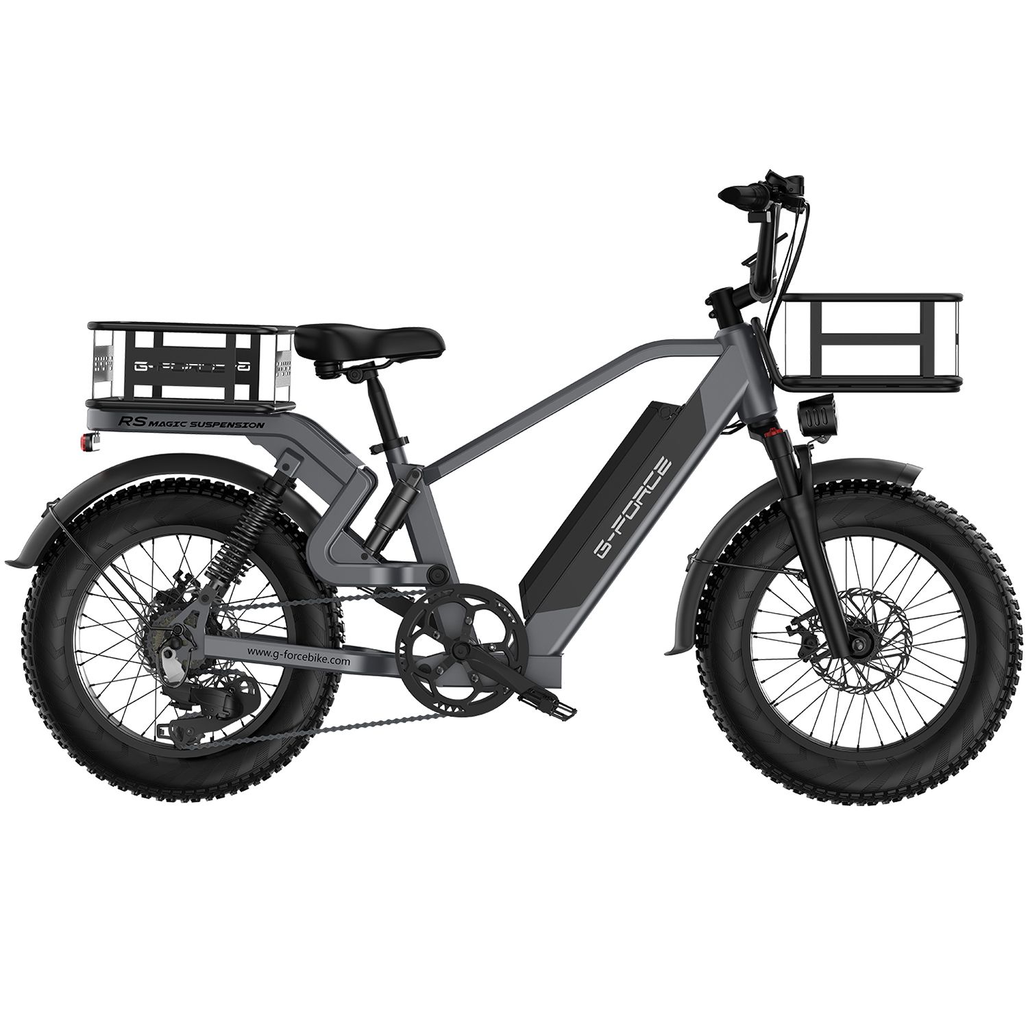G-FORCE RS Vélo électrique tout suspendu, batterie amovible 48 V 15 Ah
