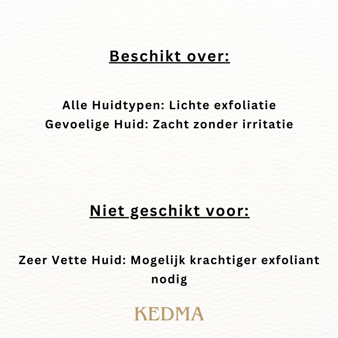 Kedma - Zachte Gezichtspeeling met Vruchtenextracten