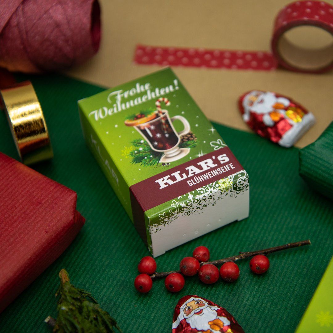 Klar soaps - Klar's Kerstzeep glühweinzeep, (palmolievrij)