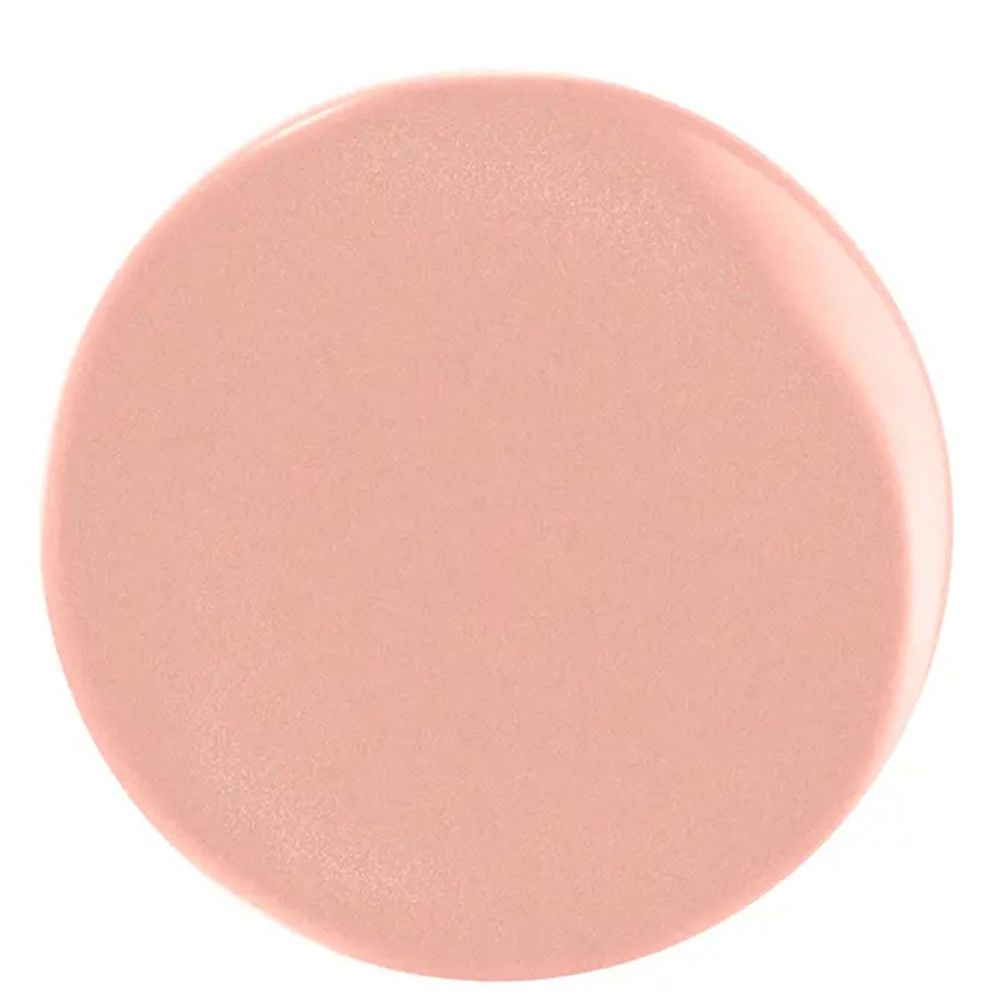 Ronde vlek roze nagellak.
