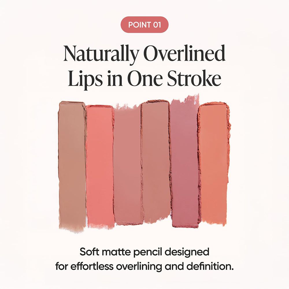 BANILA CO Smudging Lip Pencil – BE03 Salmon Nude