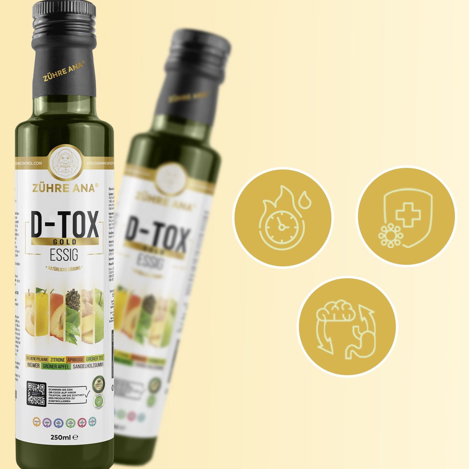 Zühre Ana D-tox Gouden Azijn
