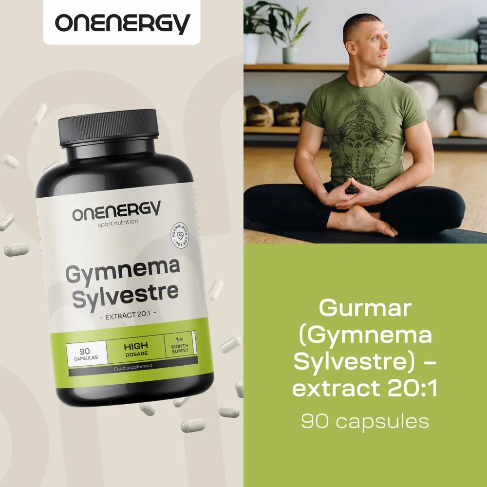 OnEnergy Gurmar: 90 capsules, hoge concentratie, Ayurvedisch kruid, beste prijs.