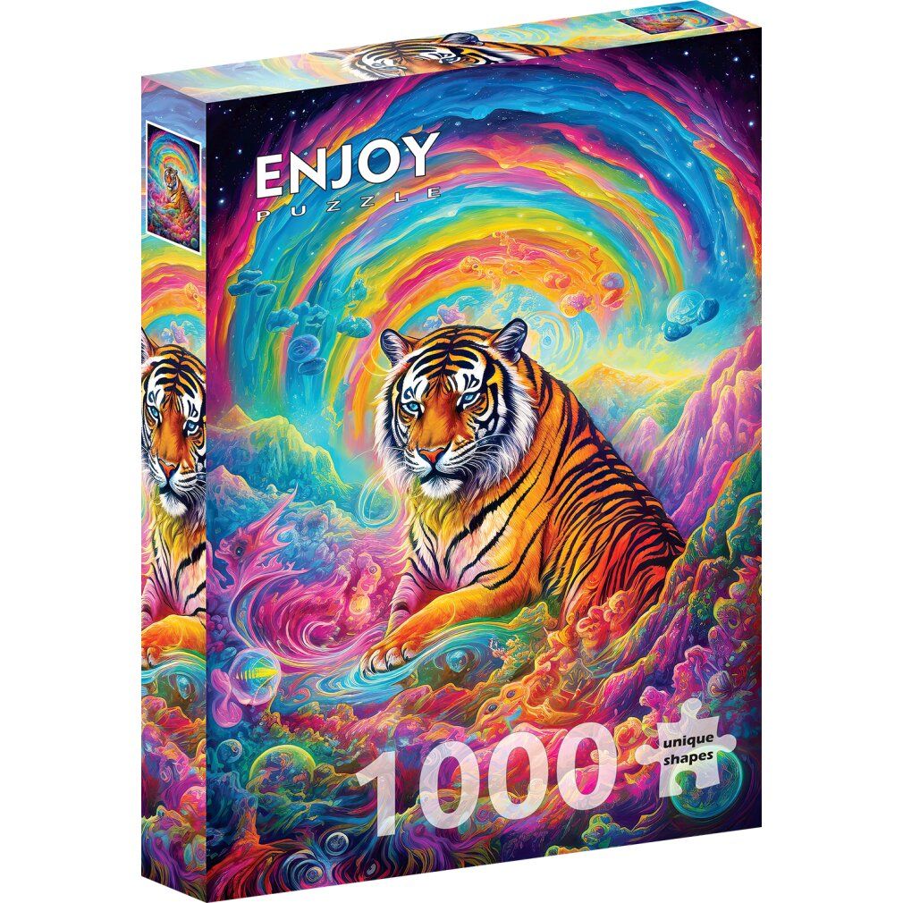 enjoy Puzzle là où règnent les tigres 1000 pièces