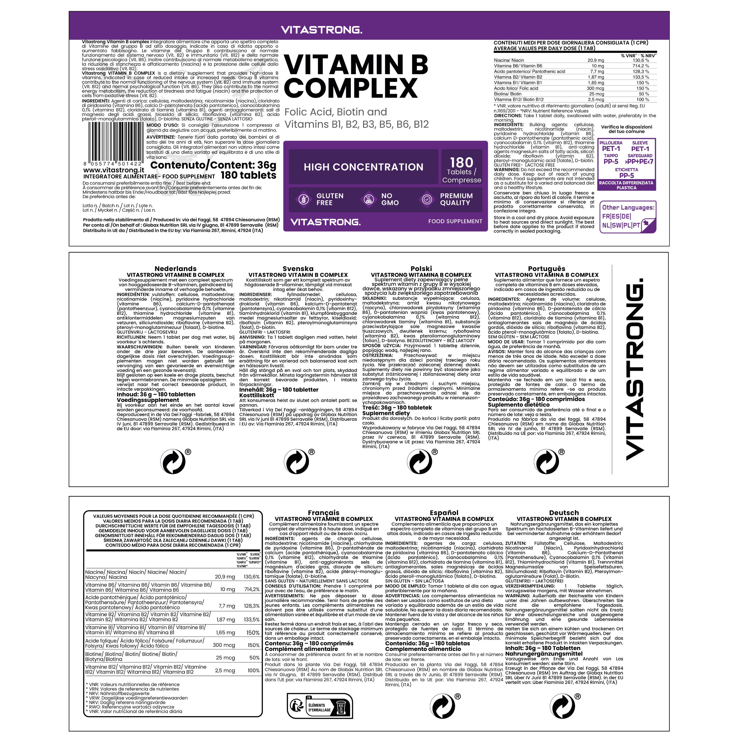 Vitastrong Vitamin B Complex