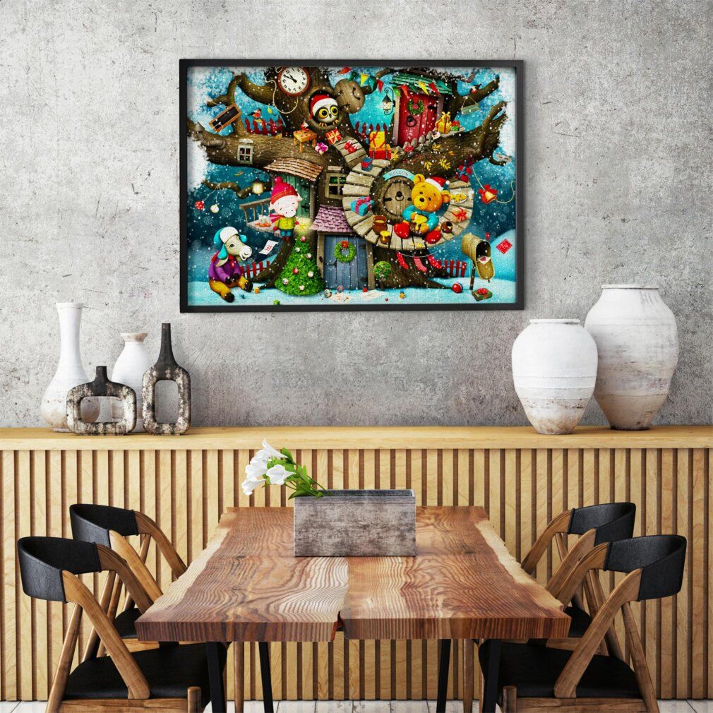 enjoy Puzzelfee kerst 1000 delen