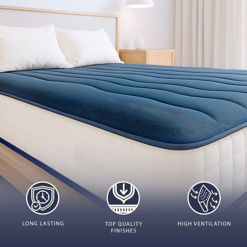 The White Stone Matras 120x190 cm van Waterfoam Hypoallergeen Hoogte 20 cm