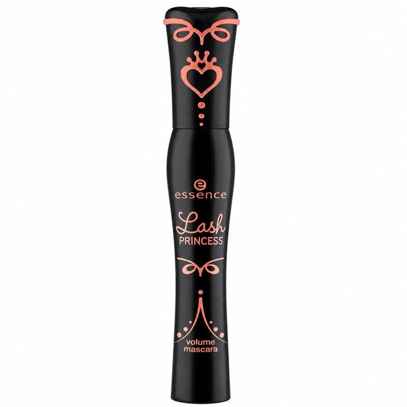 Flacon de mascara noir Essence Lash Princess avec applicateur.