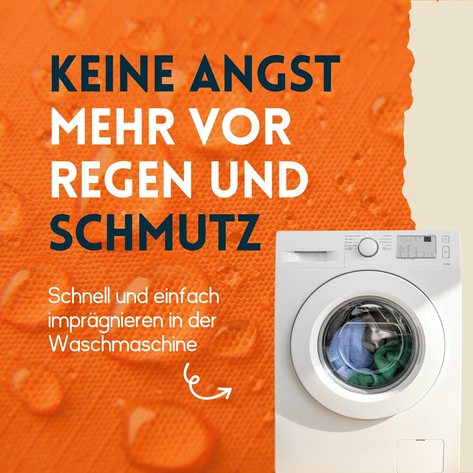 nimo® wash-In impregnatie voor functionele kleding • afdichting ter bescherming tegen vocht en vuil