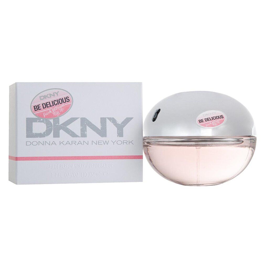 Flacon et emballage DKNY Be Delicious Fresh Blossom Eau de Parfum.