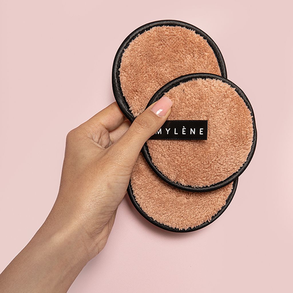 Mylène Cleansing Pads 3 pièces | Pads démaquillants réutilisables