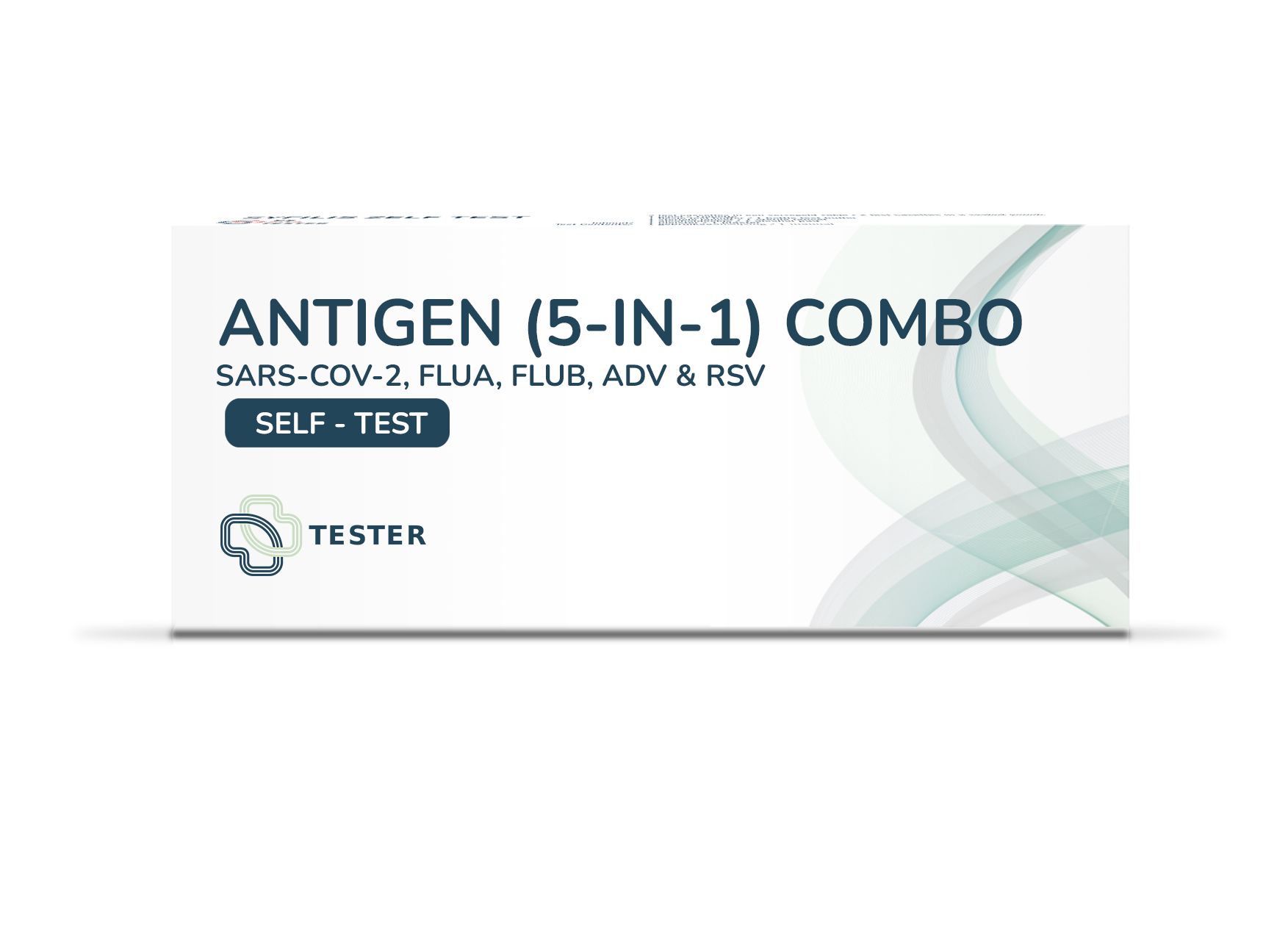 Autotest Combiné Antigène SARS-CoV-2/FluA/FluB+ADV/RSV (Cinq-en-un) - The Tester