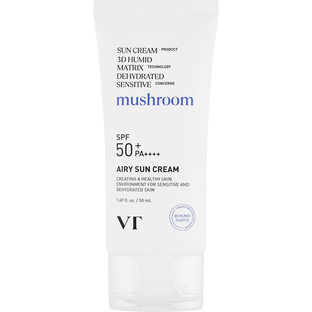 VT COSMETICS Airy Sun Cream Paddenstoel SPF50+