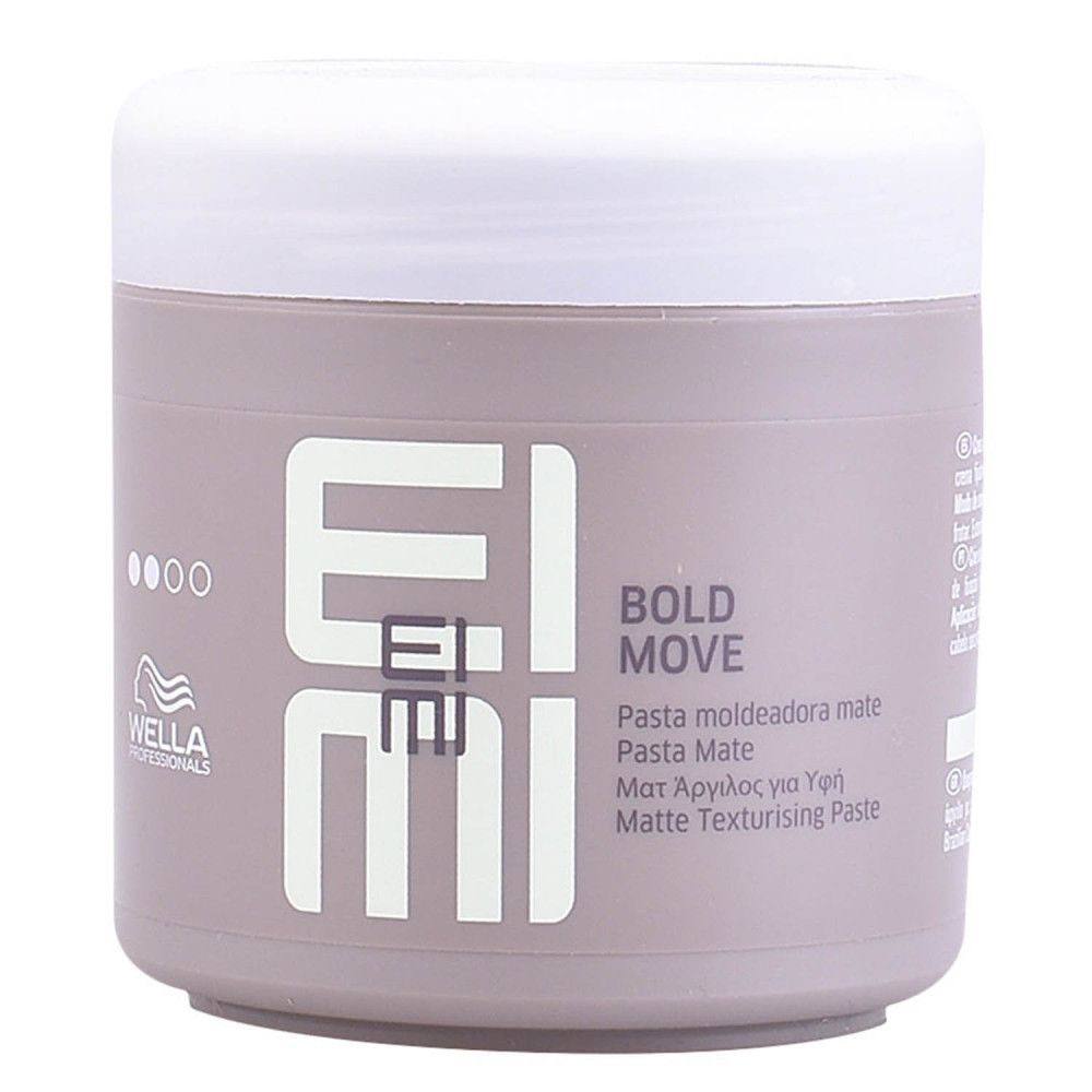 Pot de cire coiffante EIMI Bold Move. Pâte texturisante. Marque Wella.
