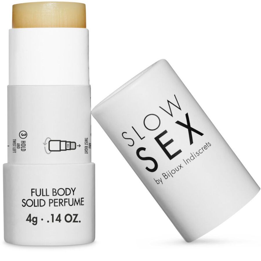 Bijoux Indiscrets SLOW SEX Parfum solide corps entier (4g) avec son capuchon.