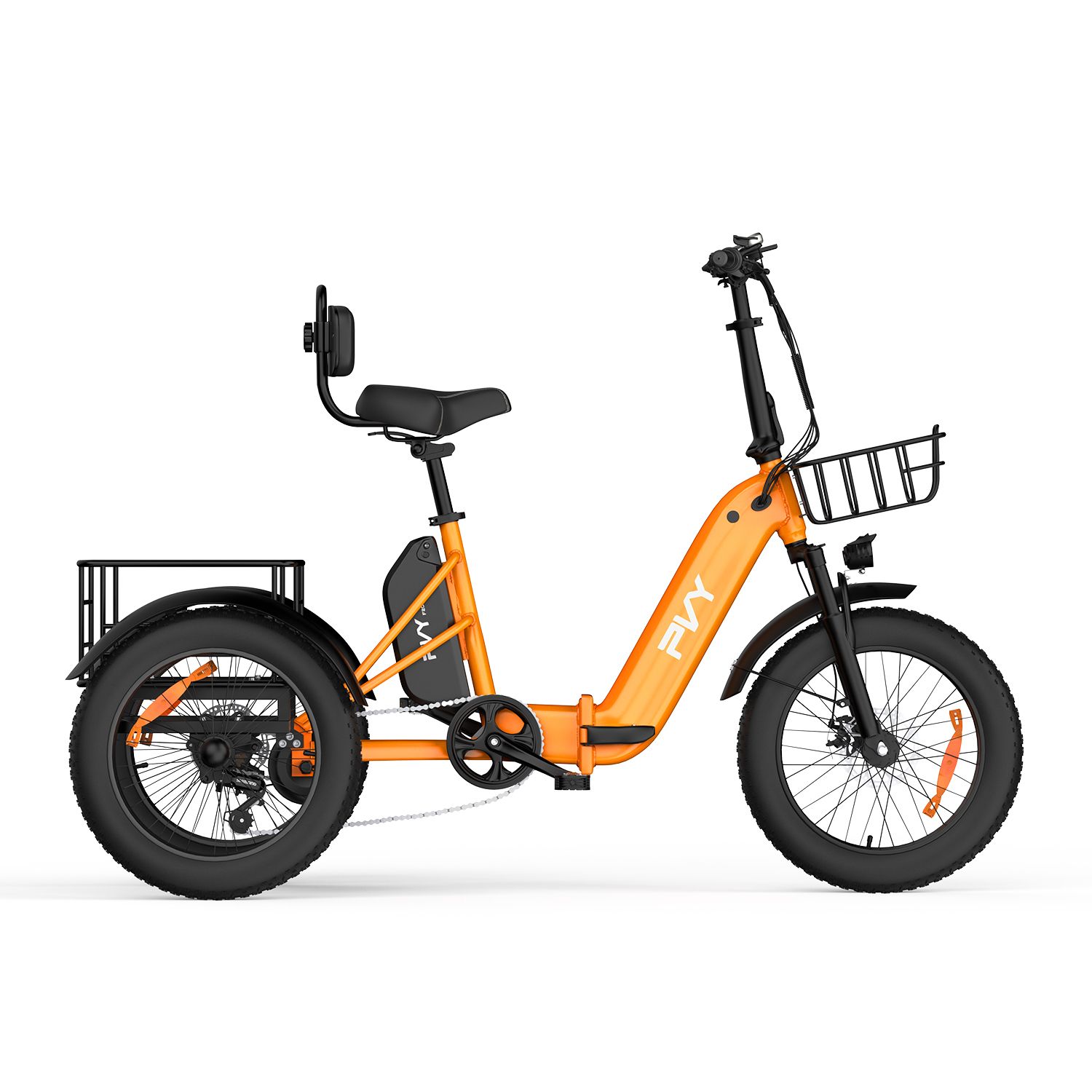 PVY F20 Tricycle électrique pliable, batterie 48 V 21 Ah