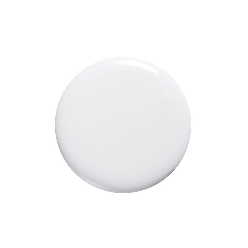 Druppel witte nagellak.