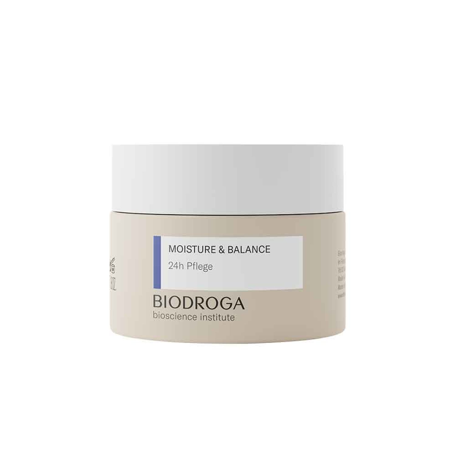 Biodroga Moisture & Balance 24H Care Dagcrème | Vochtarme huid