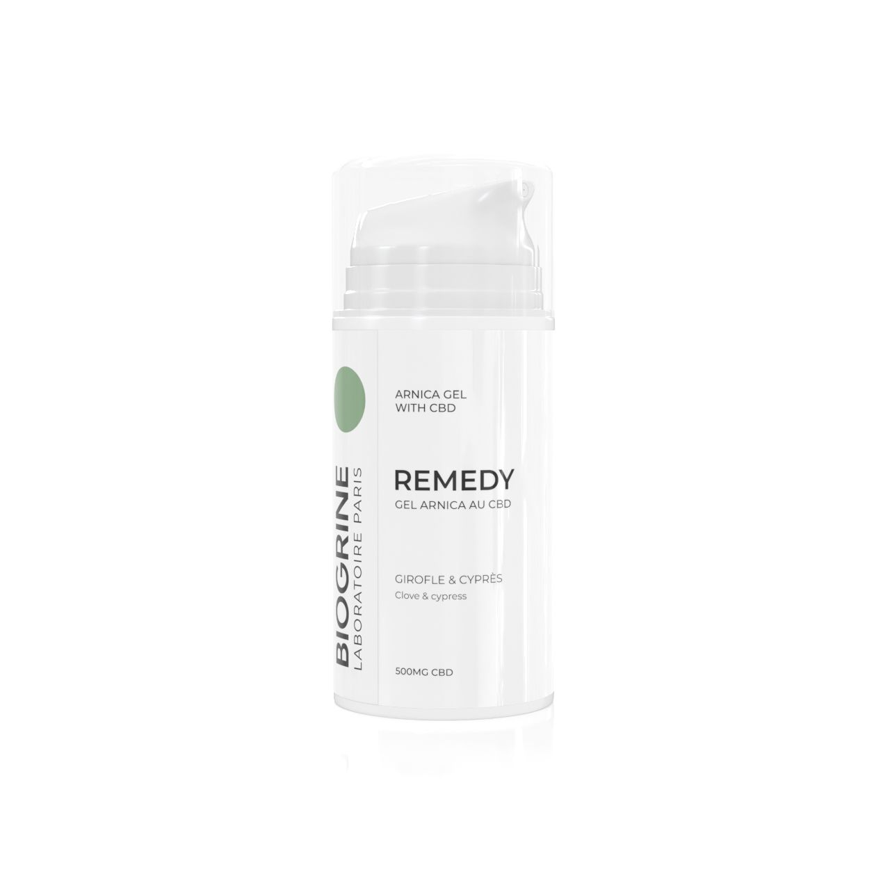 BIOGRINE "REMEDY" Arnica Gel met Biologische CBD, Kruidnagel & Cipres