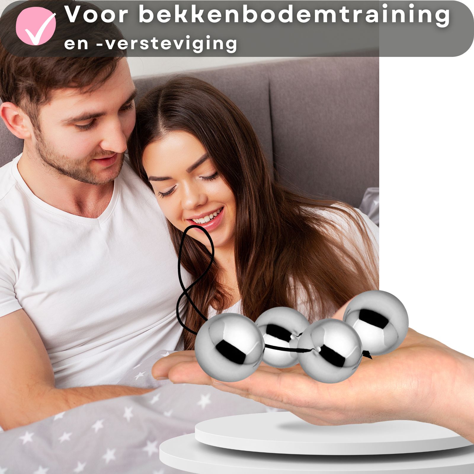 Lovelyness - Liefdeskralen van metaal, 2 cm, 100 g