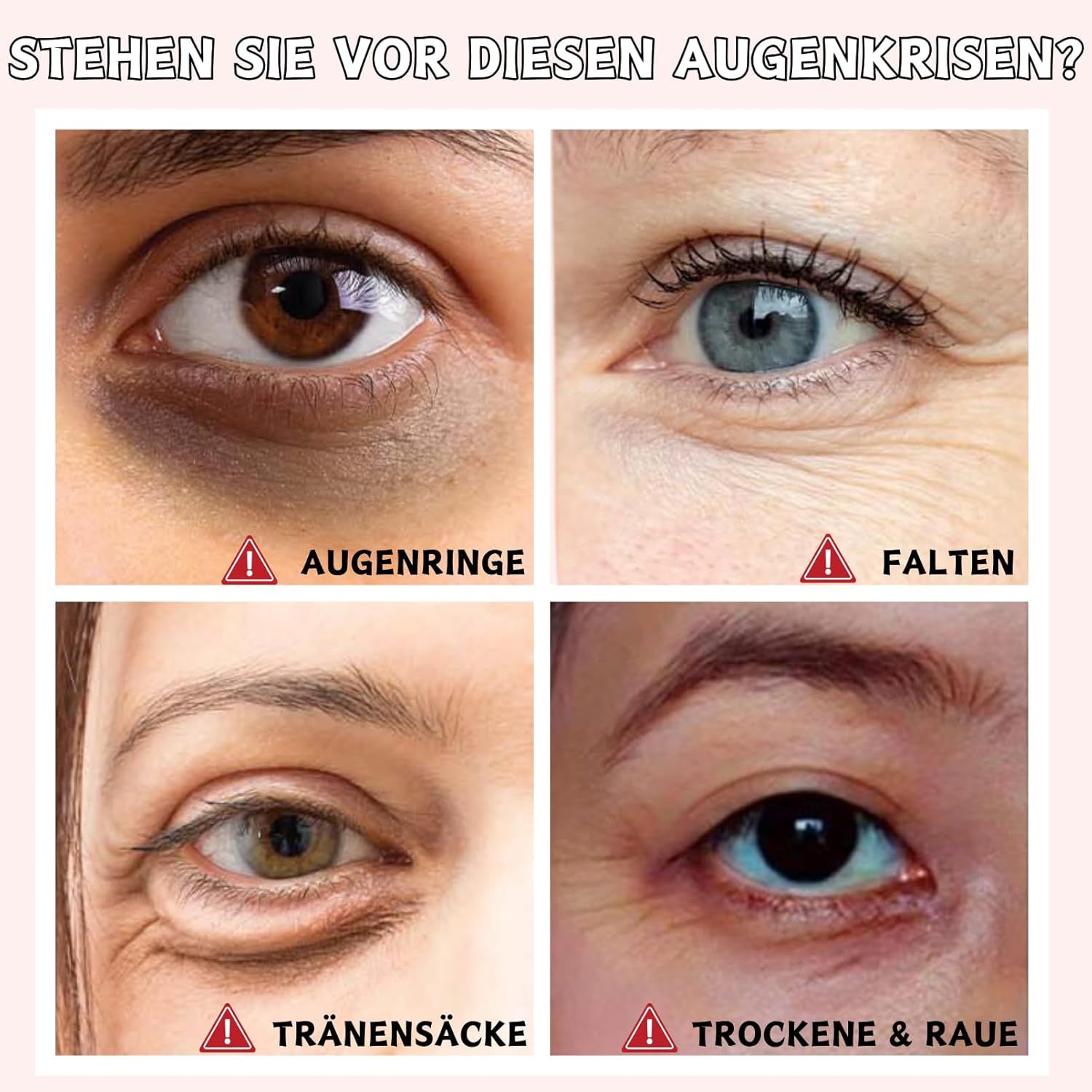 SUMMISHI Soin Coréen Ginseng + Rétinal Crème Contour des Yeux & Patchs Yeux