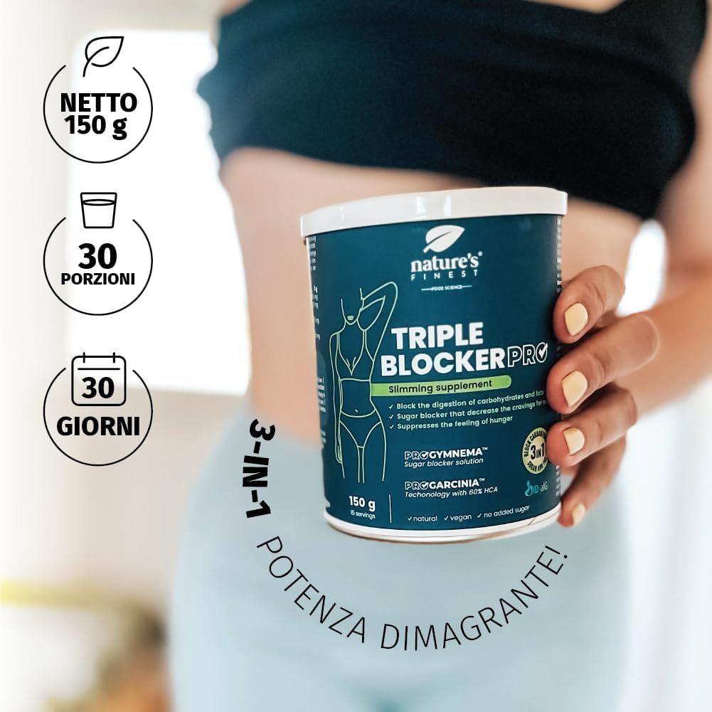 Nature's Finest Triple Blocker PRO - Complément minceur 3-en-1