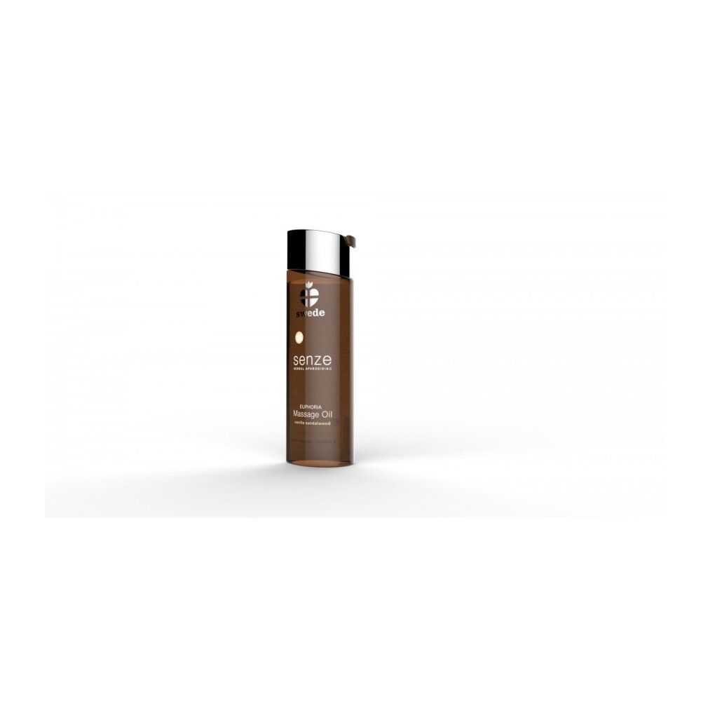 Huile de massage Swede Senze Euphoria, Vanille Santal, flacon 100ml.