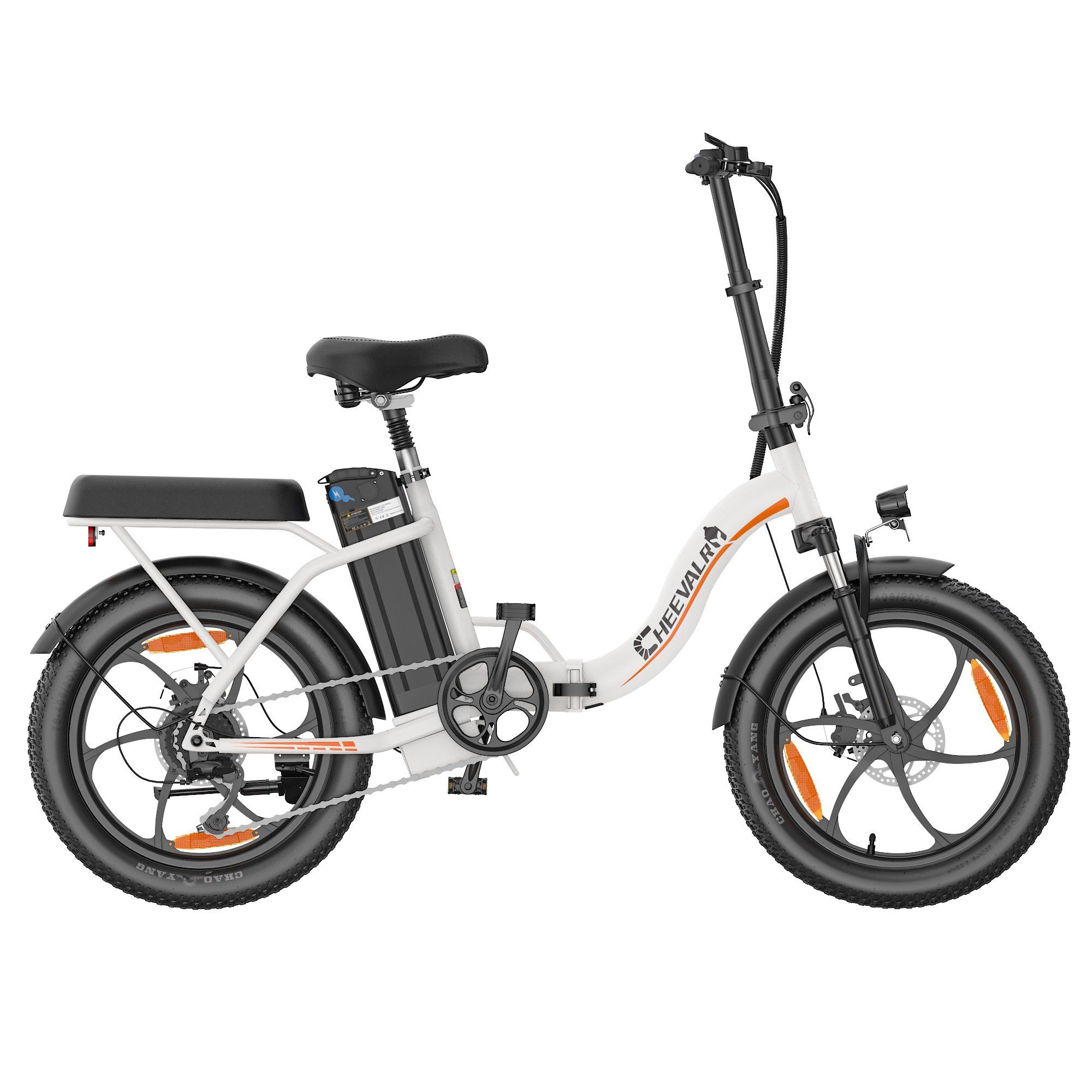 Cheevalry C16-1 Opvouwbare elektrische fiets voor volwassenen, 48V 16Ah accu