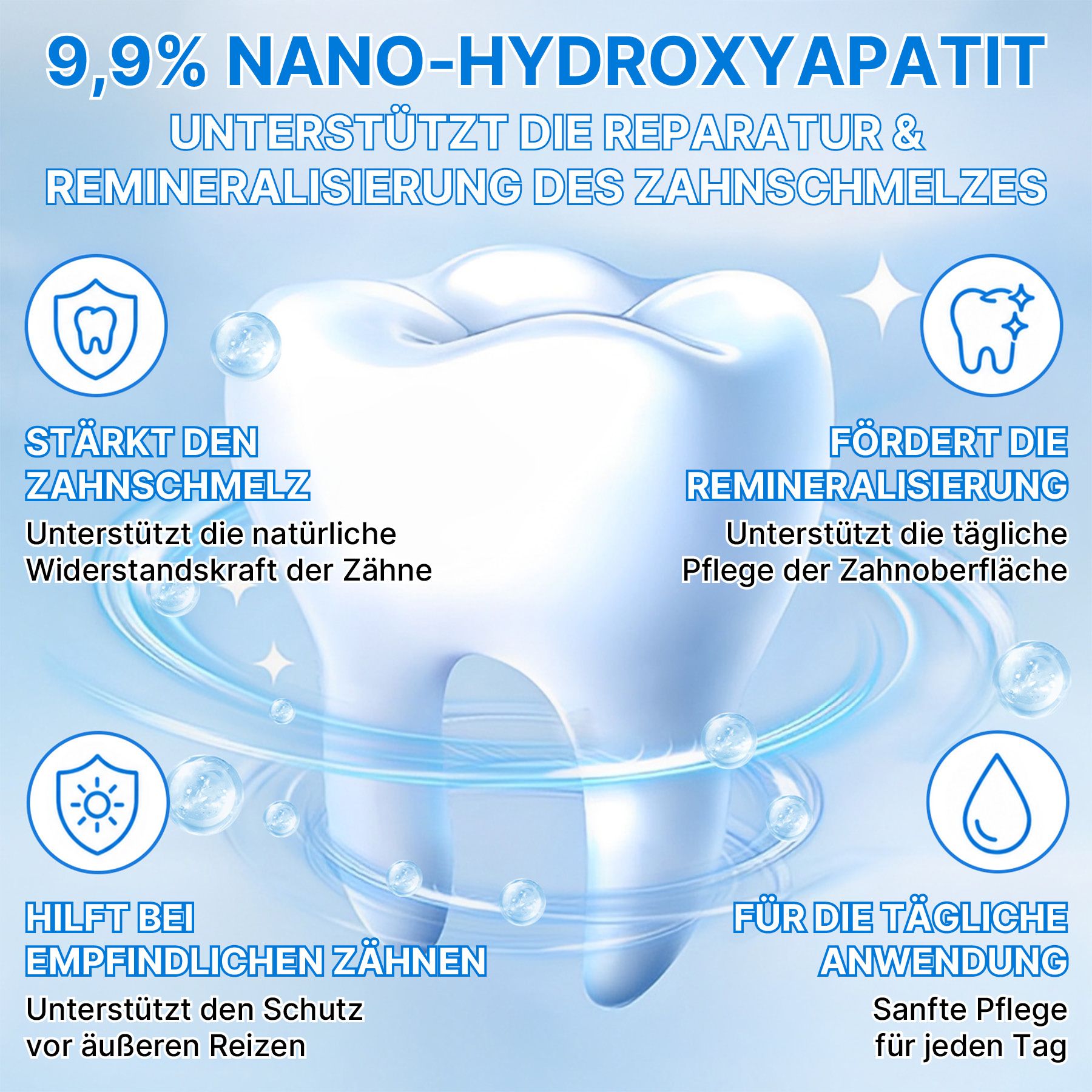 ALIVER Dentifrice blanchissant à l'hydroxyapatiteconcentration supérieure à 9,9 %