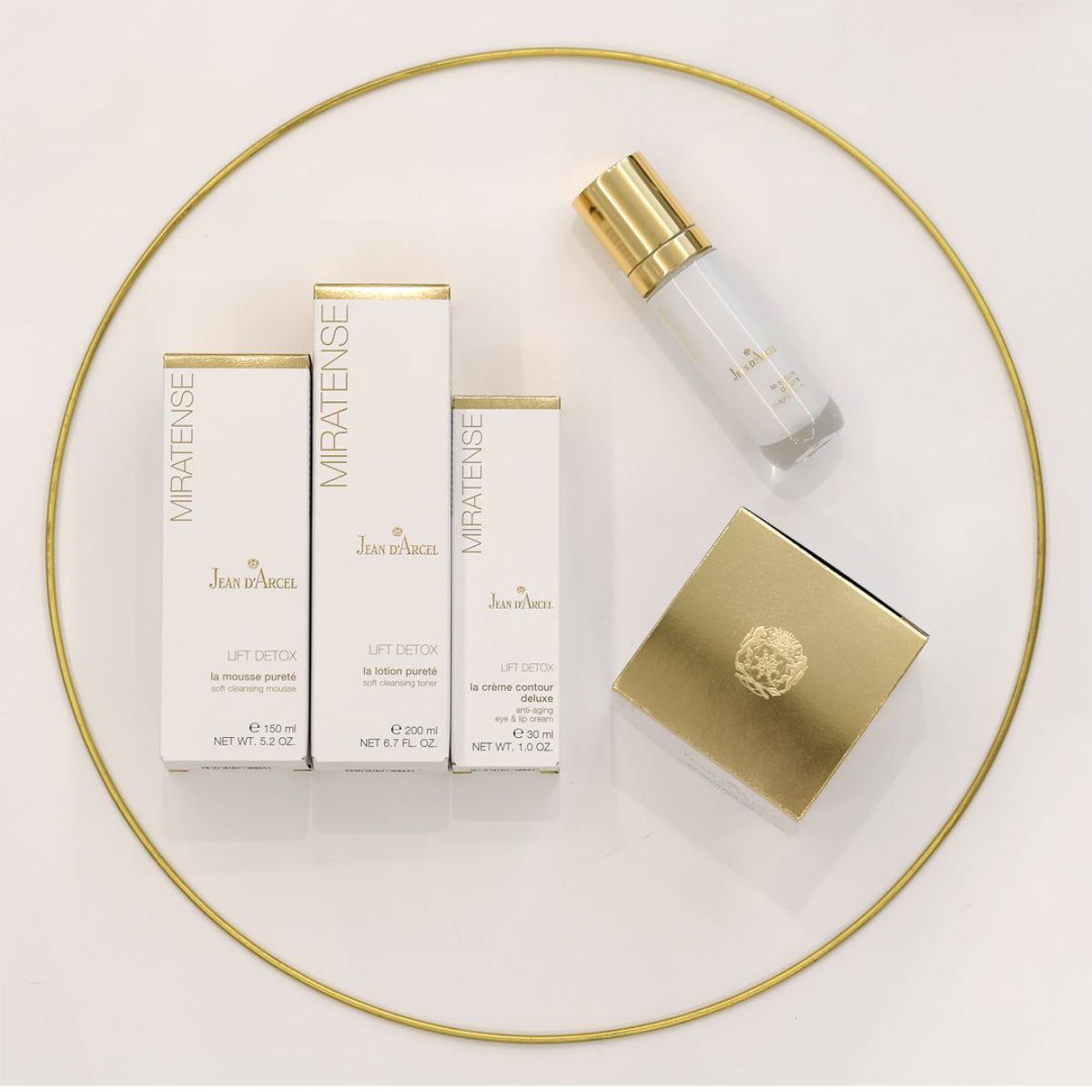 Jean d'Arcel Miratense La Crème Contour Deluxe Anti-Aging Oog- & Lipcrème