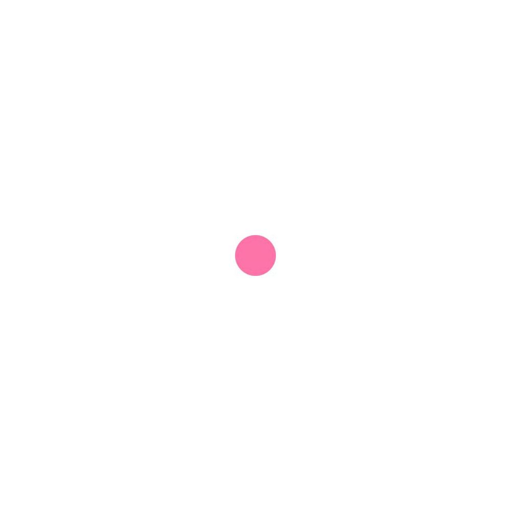 Cercle rose simple sur fond blanc.