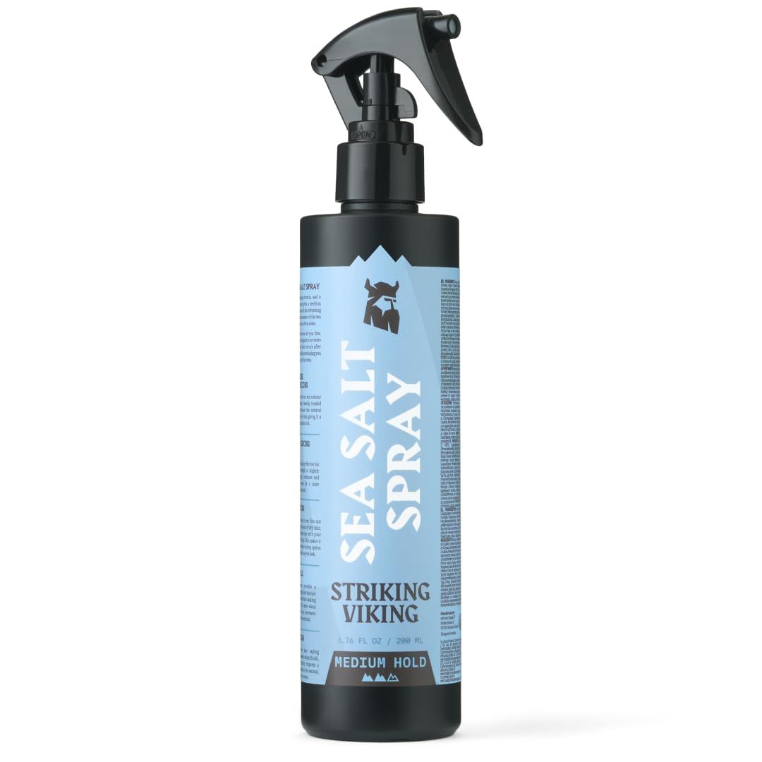 Striking Viking Spray au Sel Marin pour Hommes - Océan Bleu - Tenue Moyenne