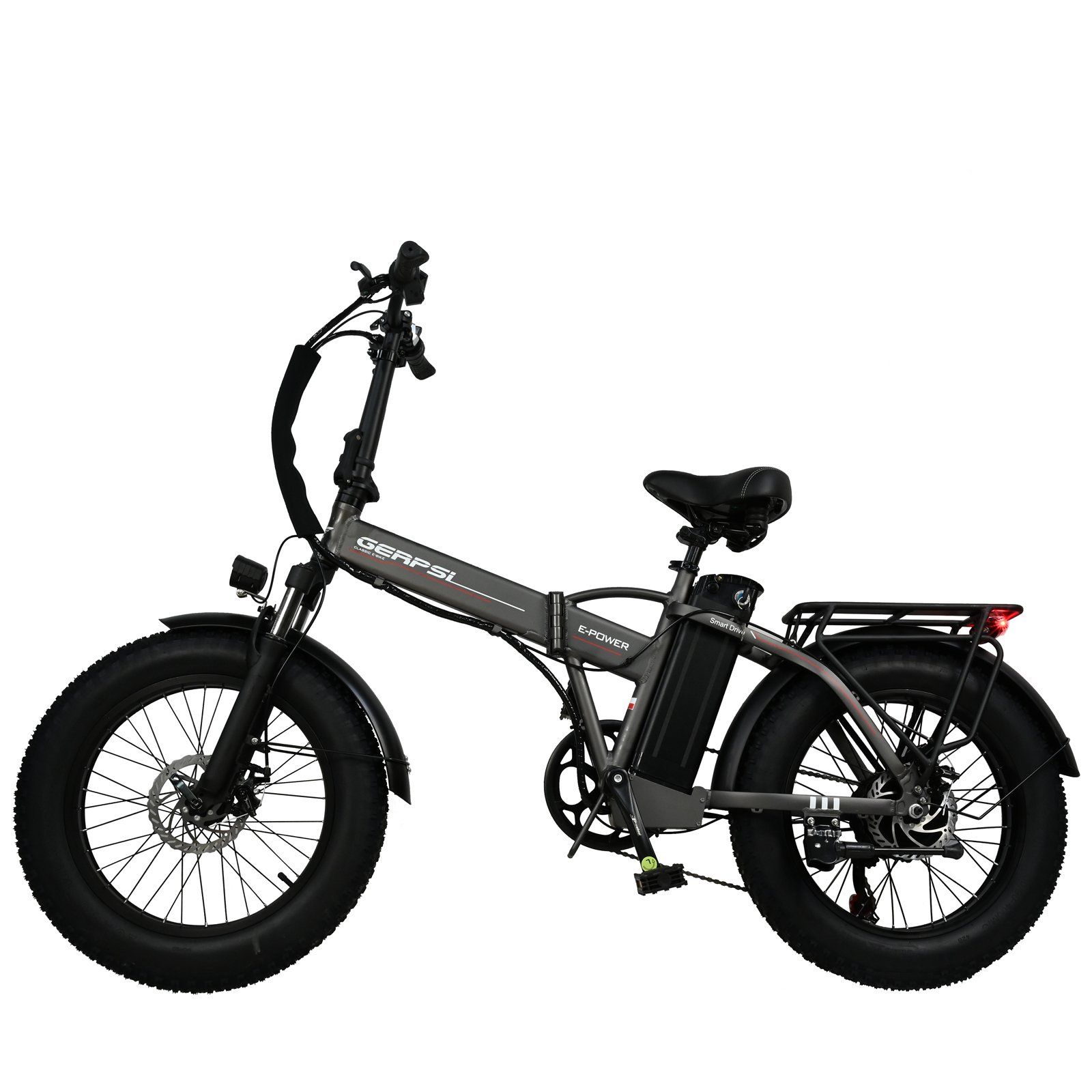 BAOLUJIE DZ2002 Elektrische fatbike voor volwassenen, 48V 16Ah verwijderbare accu