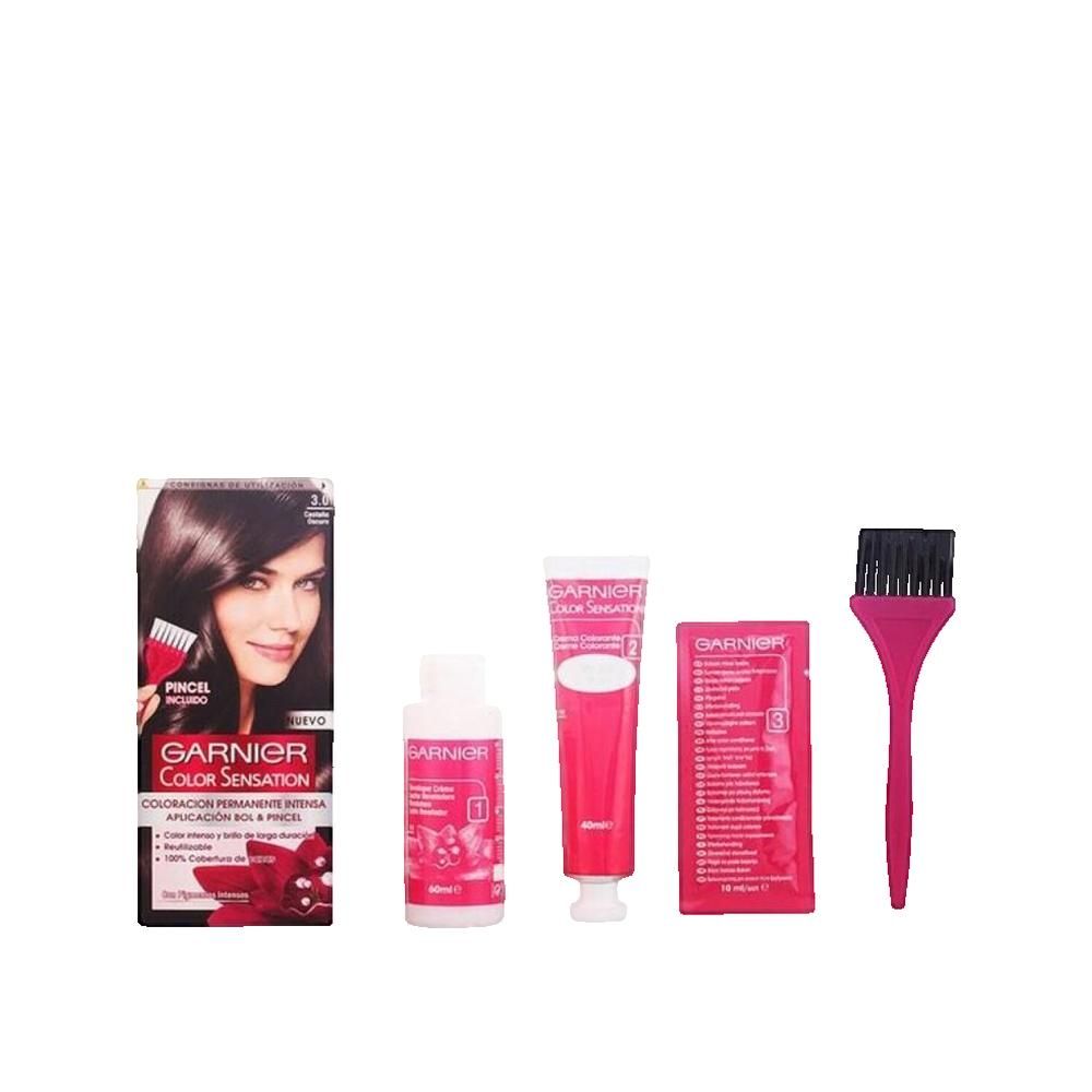 Garnier Permanente Verf Color Sensation Kleur Castaño Oscuro