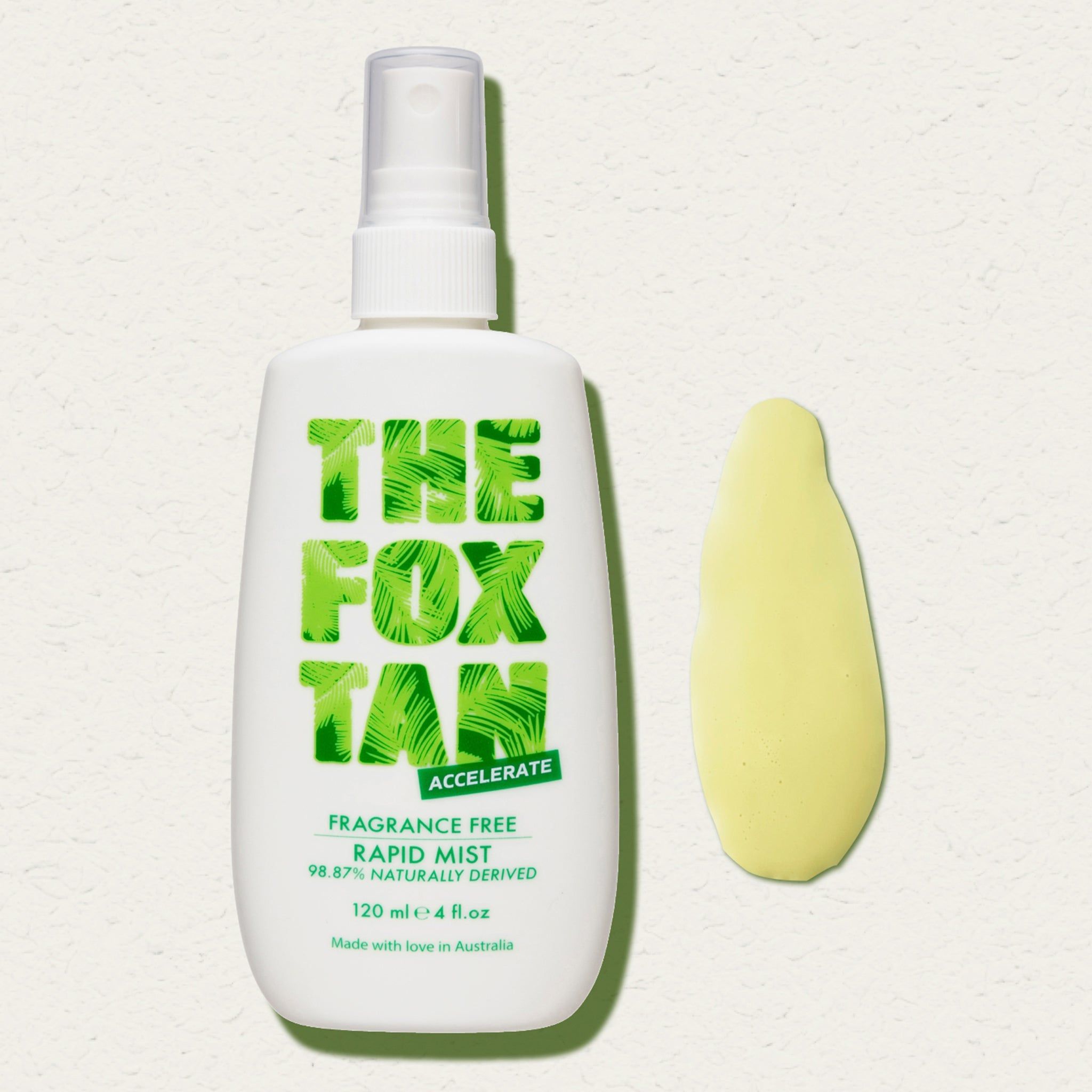 The Fox Tan Fragrance Free Rapid Tanning Mist