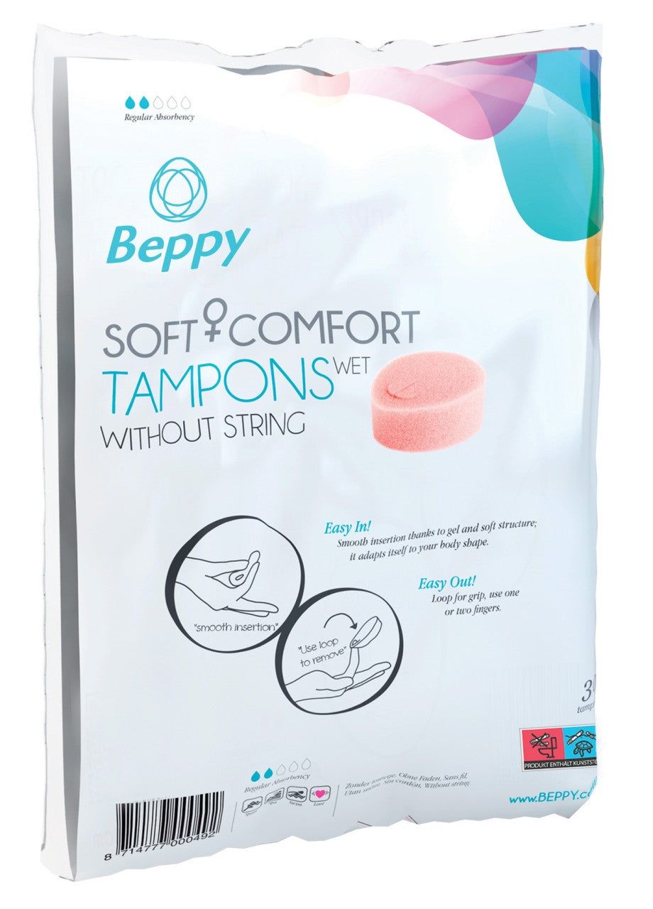 Beppy *WET* Soft + Comfort Tampons zonder touwtje