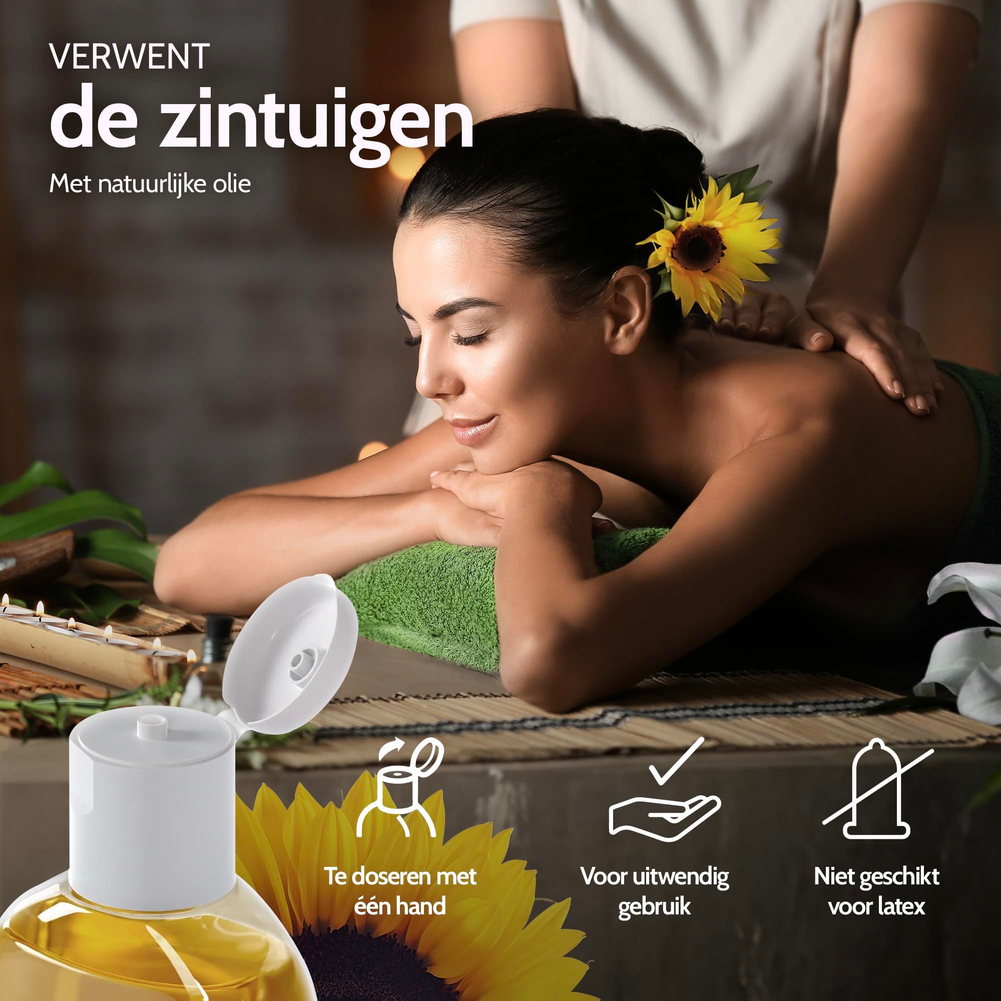 Vibratissimo Massageolie Natural