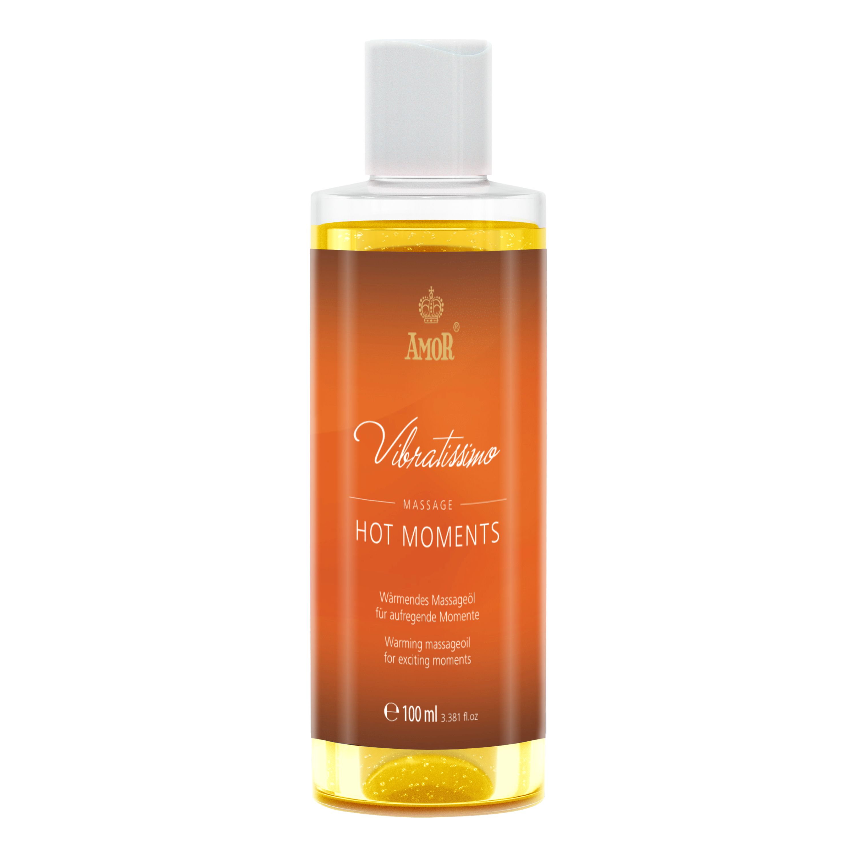 Vibratissimo Huile de Massage Hot Moments