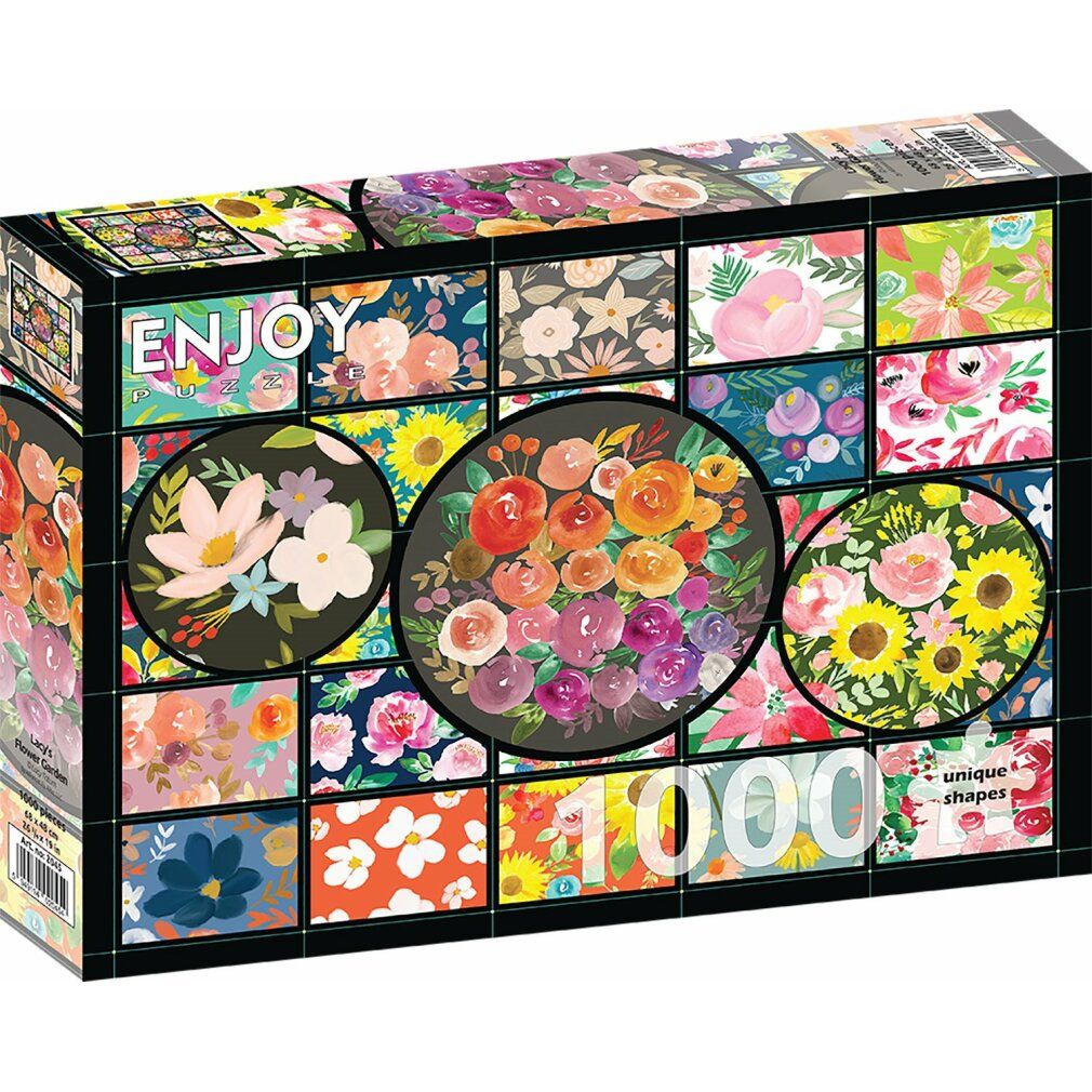 enjoy Flower Garden Puzzel 1000 stuks