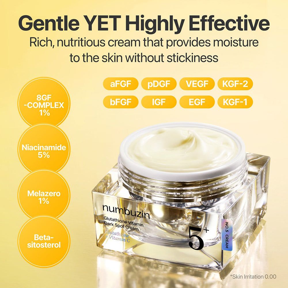 NUMBUZIN Nr.5 Vitamine Glutathion Dark Spot Laser Crème