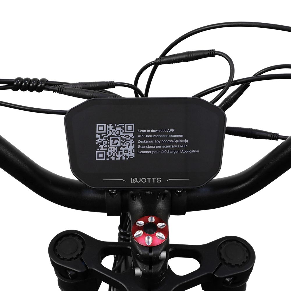 DUOTTS F20 Vélo électrique tout-terrain avec batterie 52 V 27 Ah