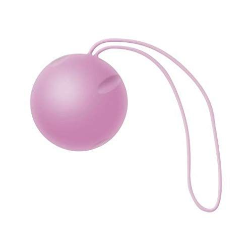 Roze Joyballs Trend Single Rose bal met twee koorden, geïsoleerd.