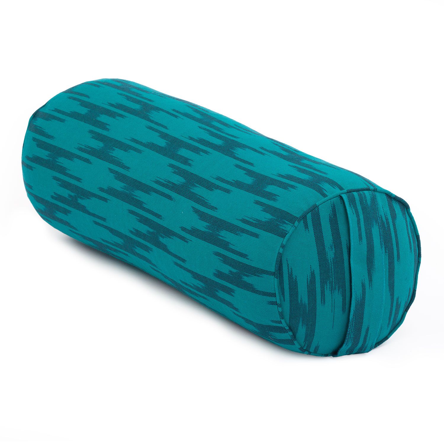bodhi ETHNO Collectie: Yoga bolster (rond), blauwgroen