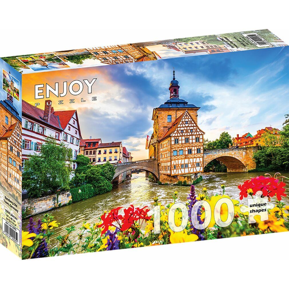 enjoy Puzzel Old Town Bamberg, Duitsland 1000 stuks