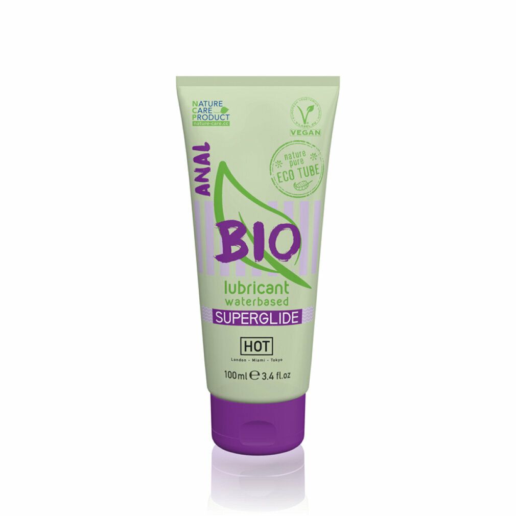 Lubrifiant BIO Anal Superglide, à base d'eau, tube 100ml.